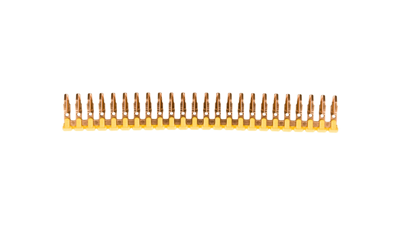 Zwieracz do złączek szynowych gwintowanych 24-biegunowy 4mm2 43520/24x