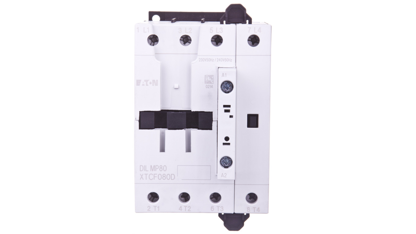 Stycznik mocy 80A AC-1 4P 230VAC 0Z 0R DILMP80(230V50HZ,240V60HZ) 109884