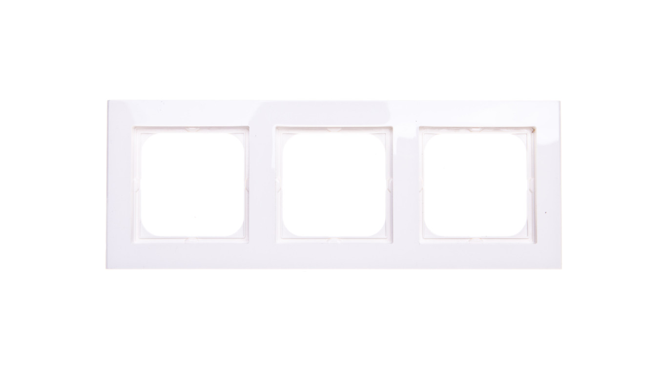 SONATA Ramka potrójna ecru R-3R/27