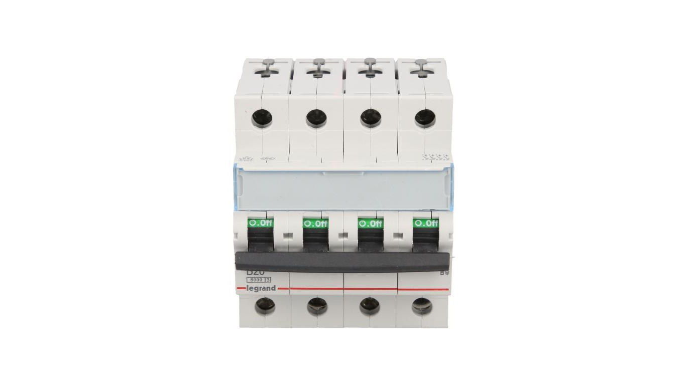 Wyłącznik nadprądowy 4P B 20A 6kA AC S304 TX3 403418