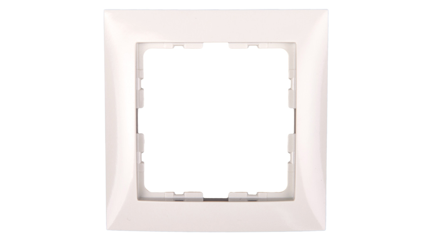 Berker/B.Kwadrat Ramka pojedyncza kremowa 5310118982