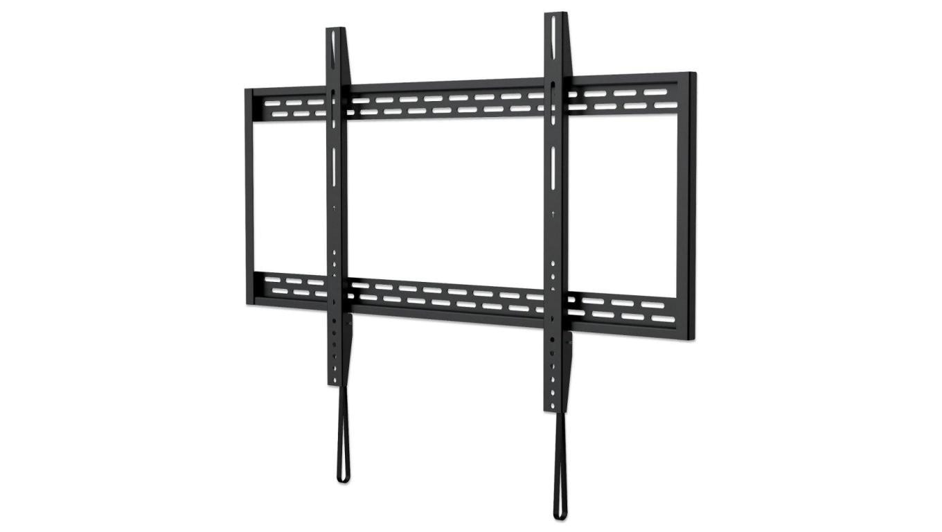 Uchwyt Ścienny TV LCD/LED 60-100 Cali 100kg Slim 32mm Czarny