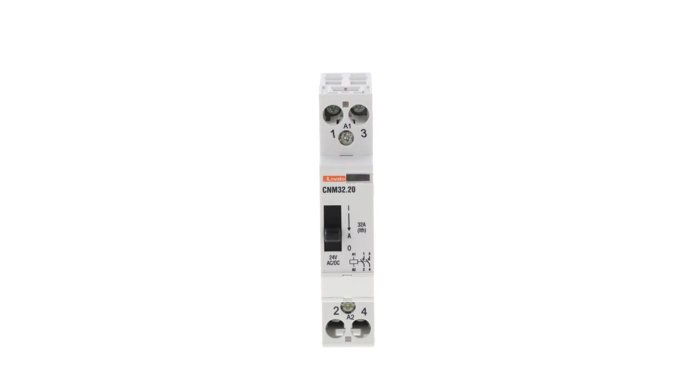 Stycznik modułowy z dźwignią do sterowania ręcznego 32A 2Z cewka 24 VAC/DC CNM3220024