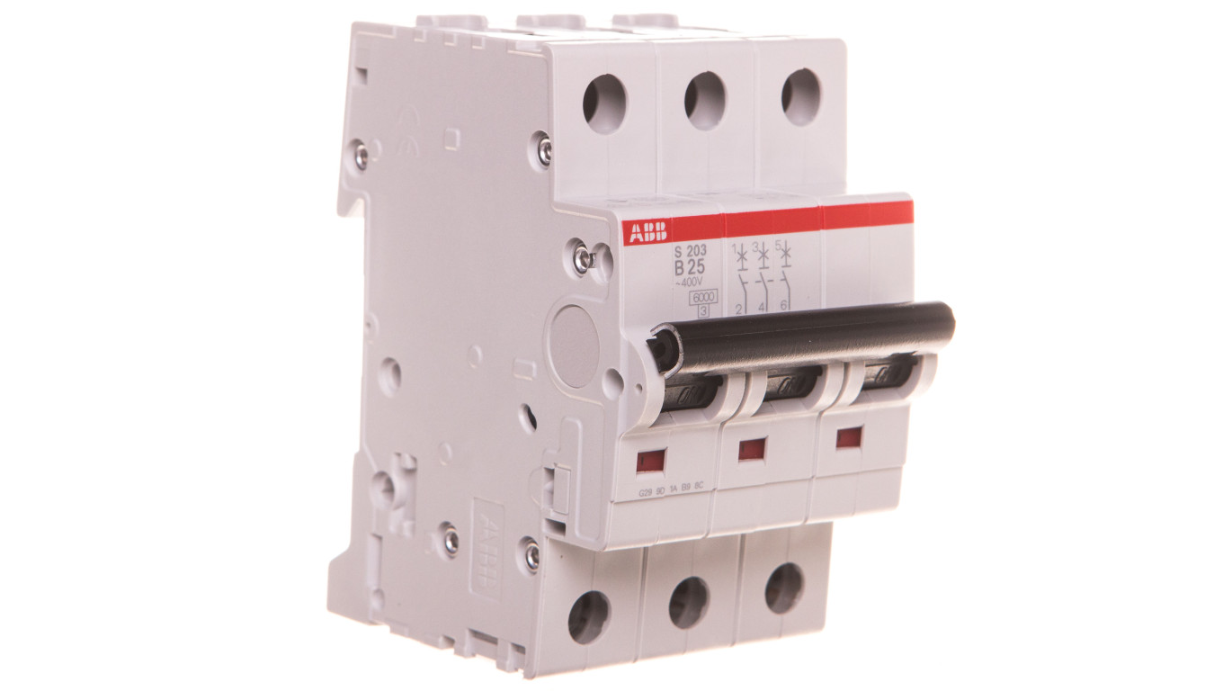 Wyłącznik nadprądowy 3P C 32A 6kA AC S203-C32 2CDS253001R0324