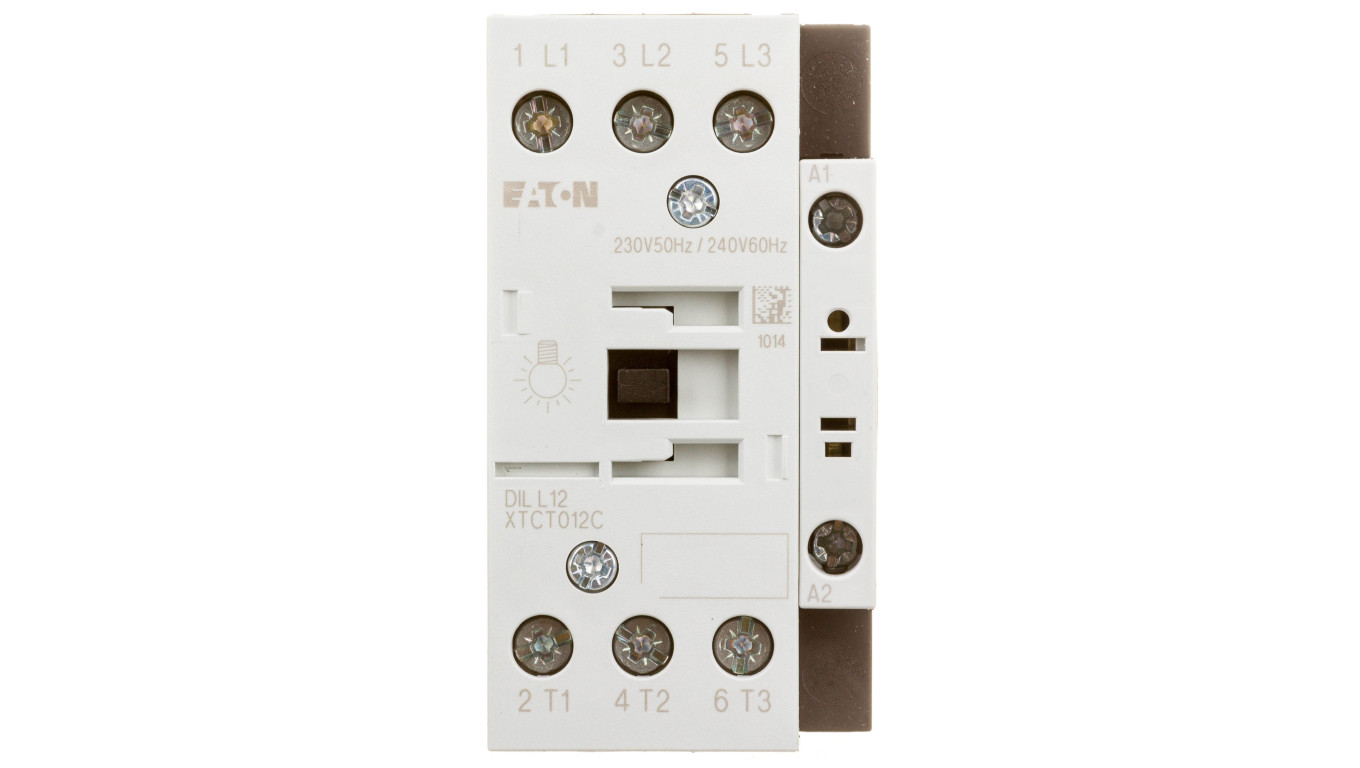 Stycznik mocy 12A 3P 230VAC 0Z 0R DILL12 104402
