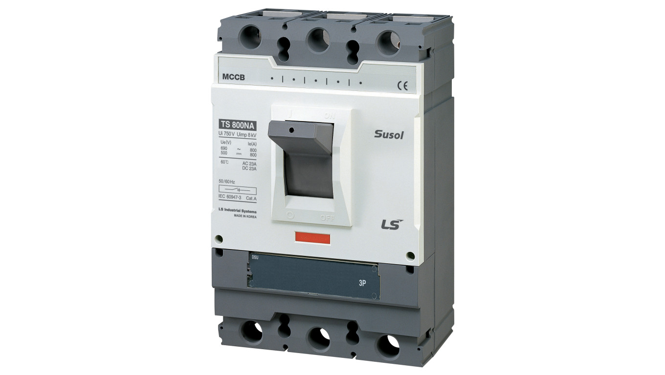 Rozłącznik kompaktowy 3P serii DSU 800A 50 kA TS800N DSU 800A 3P