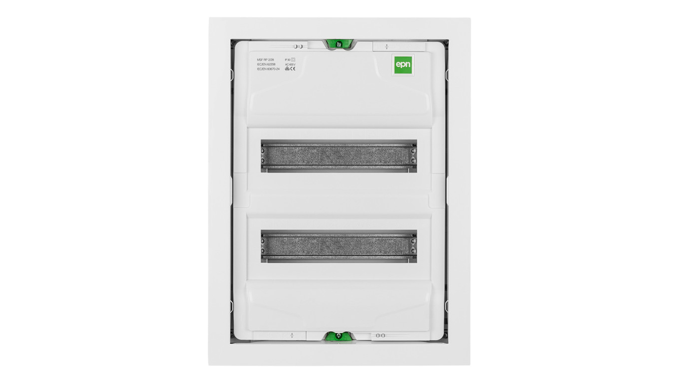 Rozdzielnica modułowa MSF RP 2x12 podtynkowa IK05 IP30 (PE+N) 2002-00