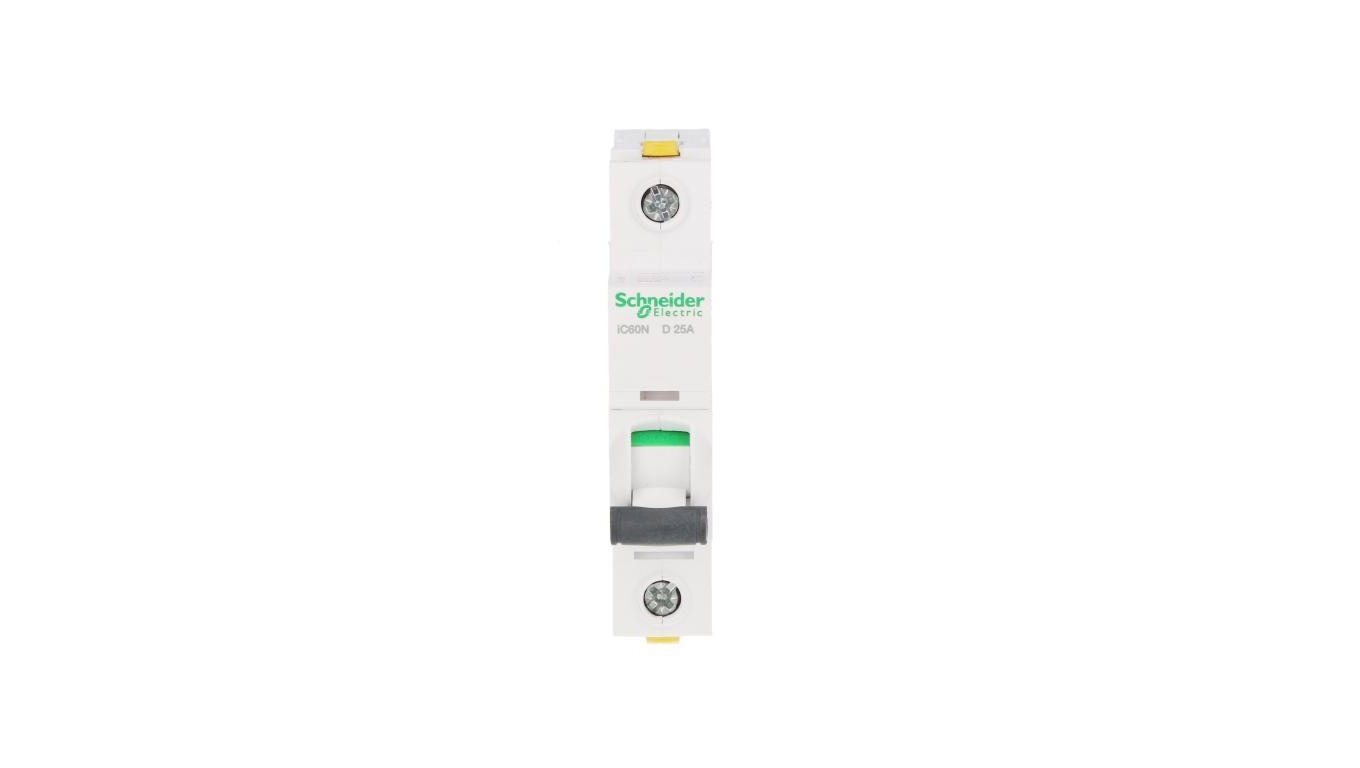 Wyłącznik nadprądowy 1P D 25A 6kA AC iC60N-D25 A9F05125