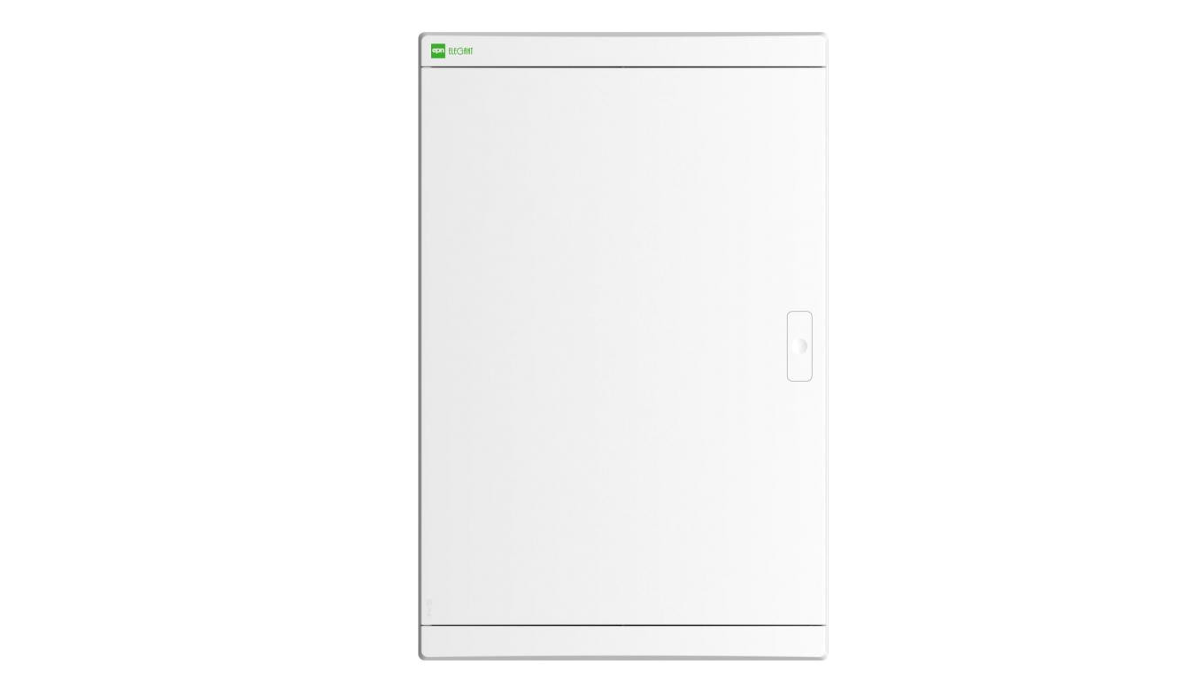 Rozdzielnica multimedialna podtynkowa Elegant 3x12 IP40 drzwi białe 2455-20