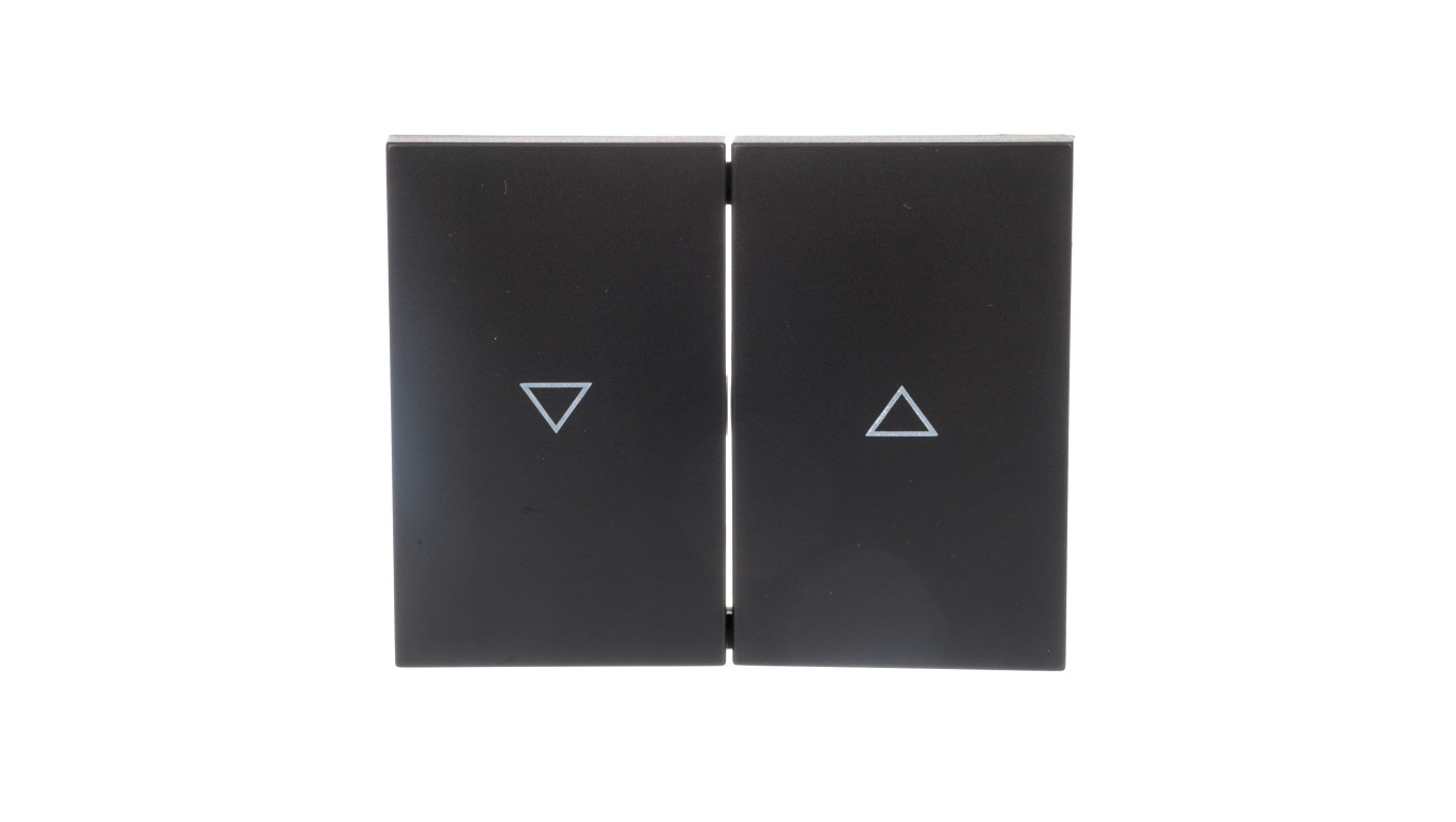 K.1 Klawisz świecznikowy z nadrukiem symbolu /strzałka/ antracyt mat lakierowany 14357106