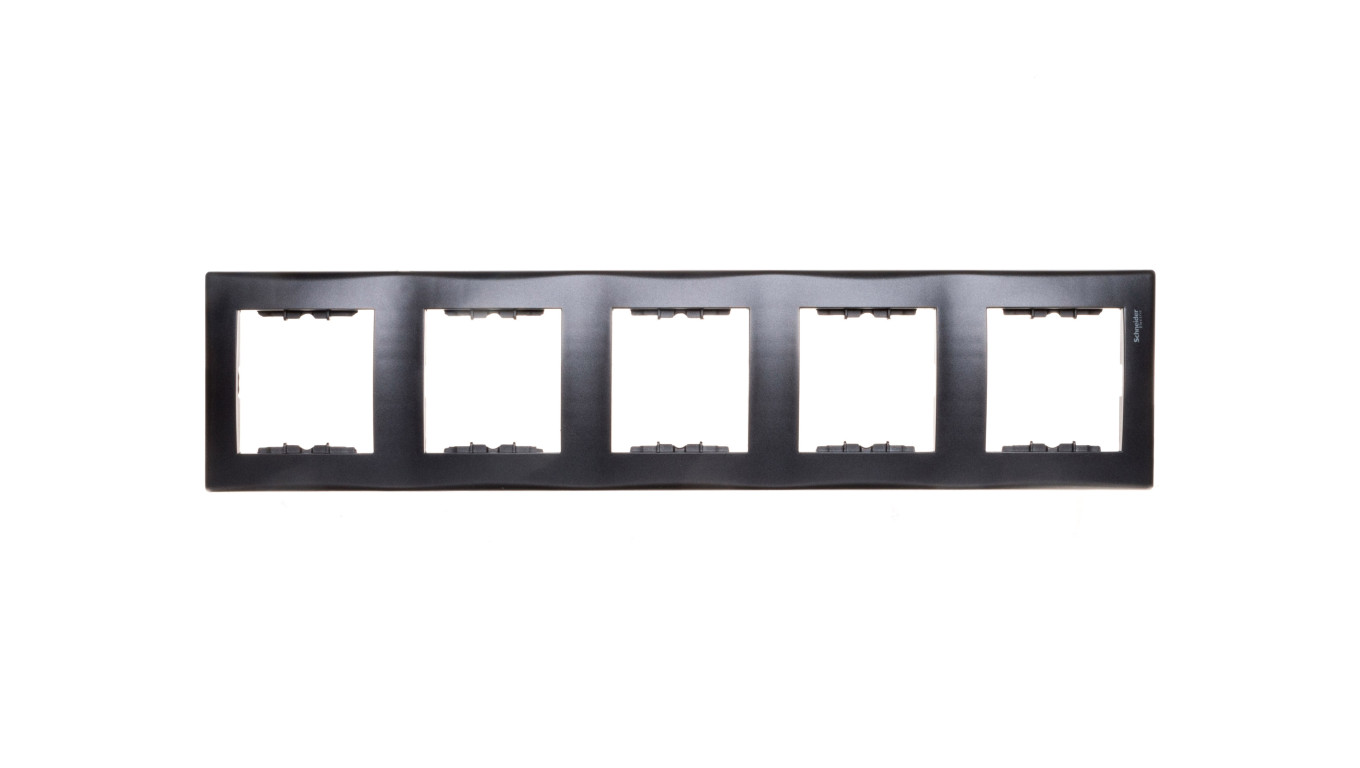 SEDNA Ramka pięciokrotna pionowa grafitowa SDN5801570