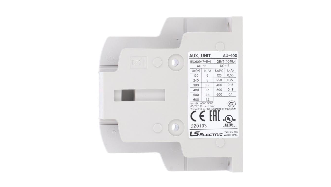 AU-100 1A1B ATTACH Styki pomocnicze boczne dla MC-185a-800a 1A1B 1Z+1R AU-100 ATT