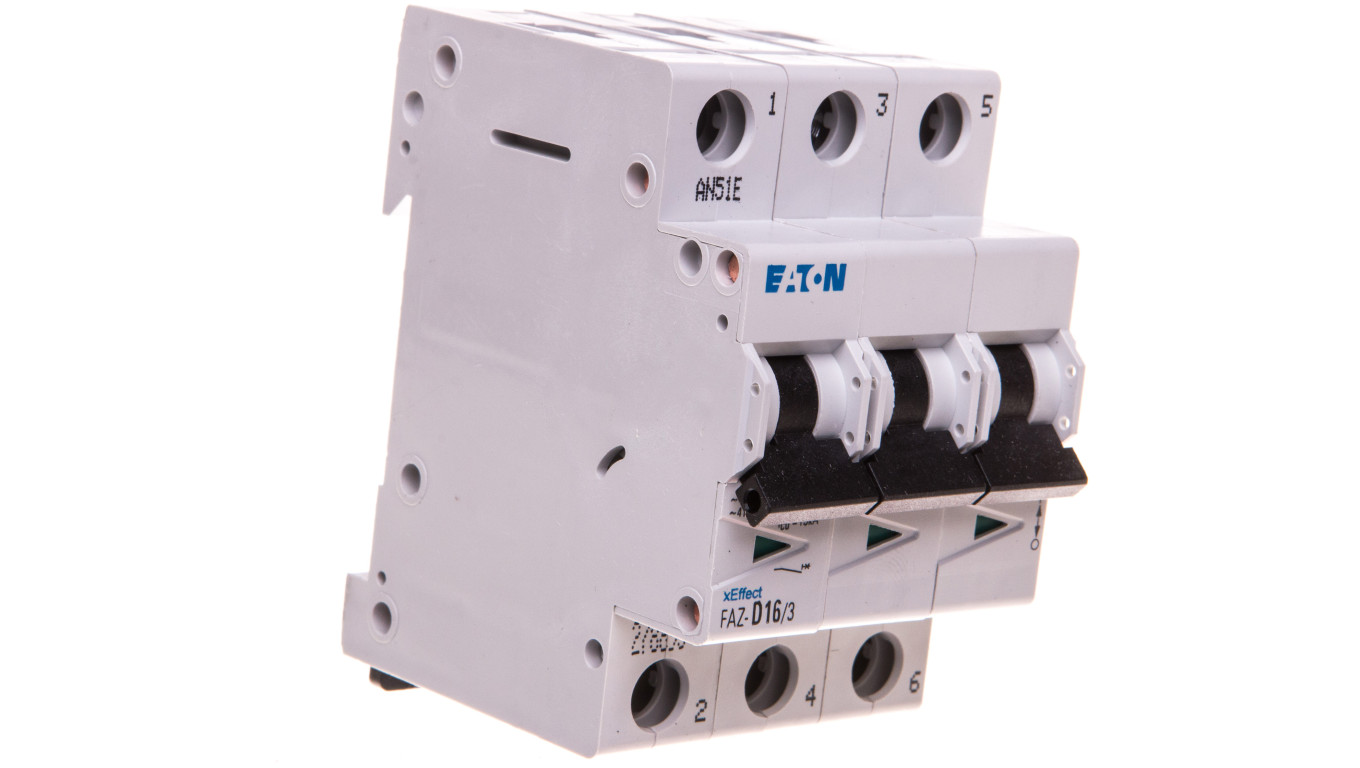 Wyłącznik nadprądowy 3P D 16A 15kA AC FAZ D16/3 278896