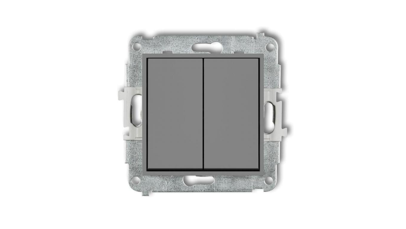 MINI Łącznik świecznikowy szary mat 27MWP-2