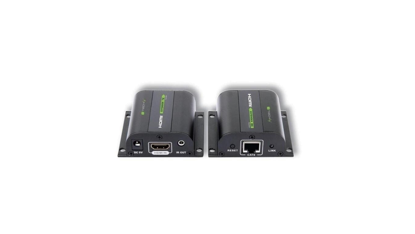 Extender HDMI Full HD 1080p do 60m po Skrętce Cat6/6a/7 IR IDATA EXT-E70I
