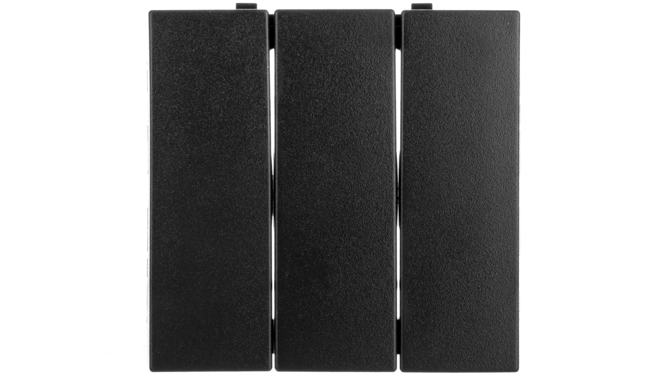 Berker B.1/B.3/B.7 Glas Klawisz potrójny do łącznika antracyt 16651606