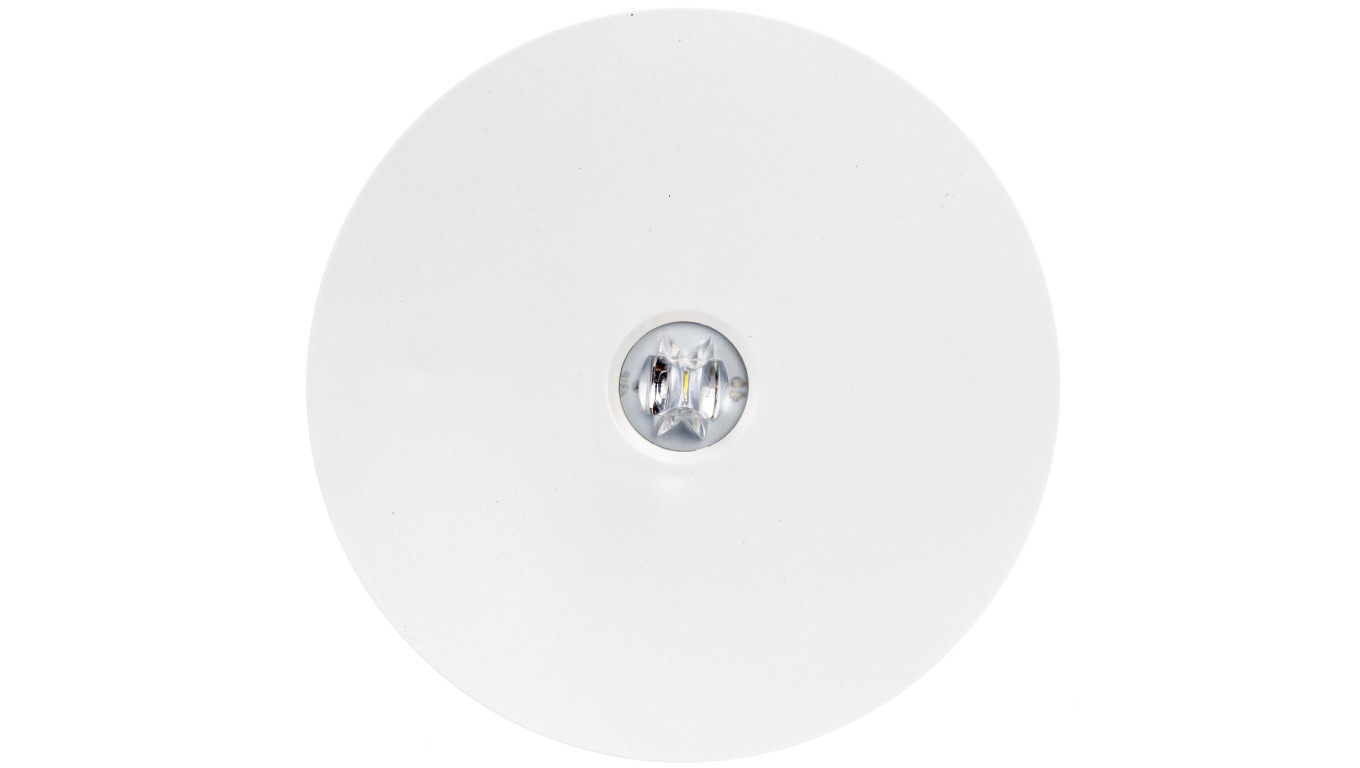 Oprawa awaryjna AXN IP65 LED 6W 780lm (opt. koryt.) 1h jednozadaniowa AT biała AXNC/6W/B/1/SE/AT/WH