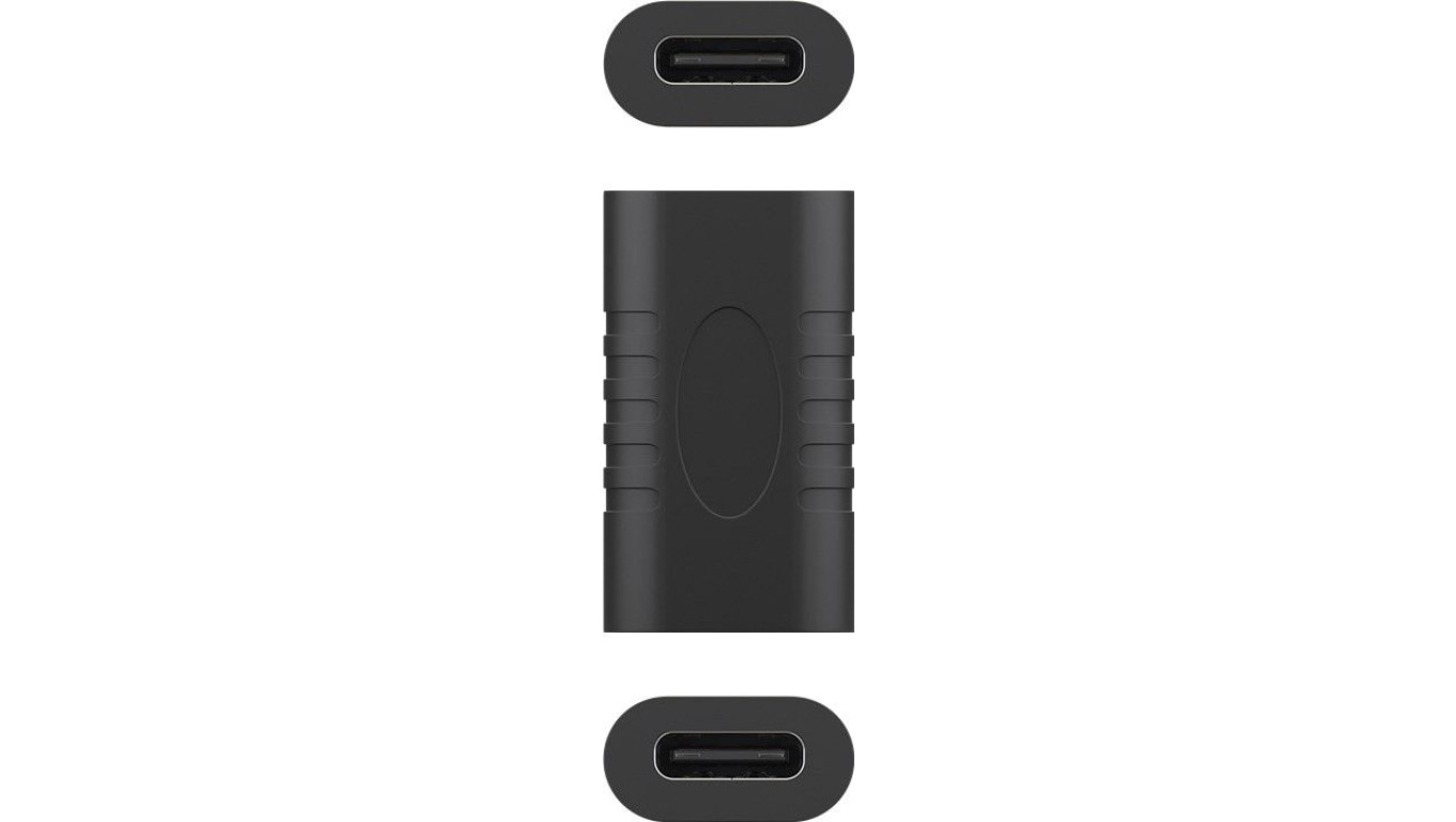 Adapter USB 3.0 Superspeed USB-C - USB-C czarny 45401