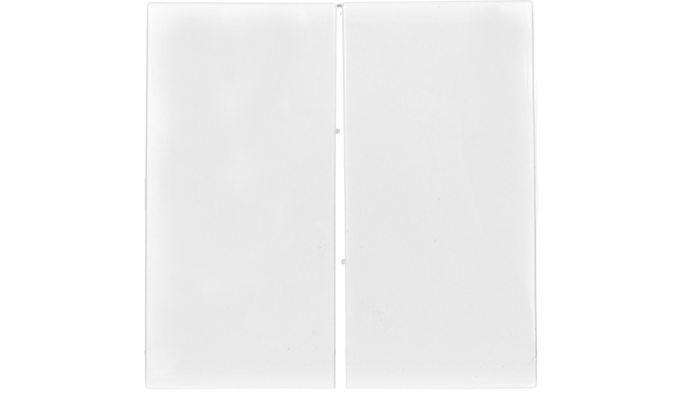 Simon 54 Klawisz do łączników/przycisków podwójnych biały DKW5/11