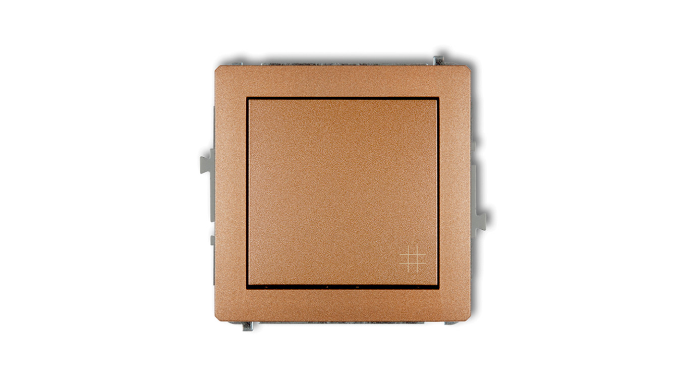 DECO Łącznik krzyżowy złoty metalik 8DWP-6