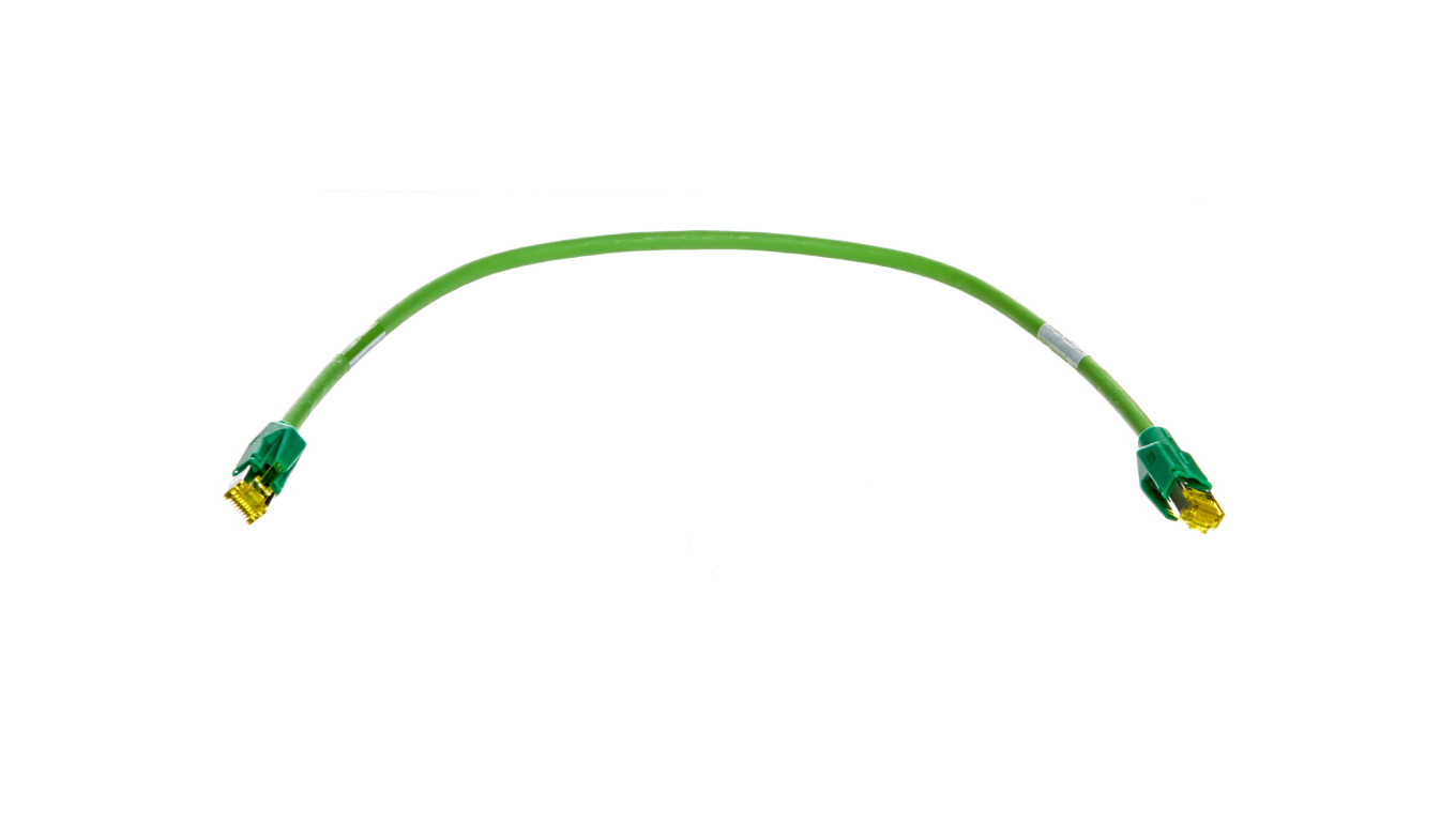 Kabel krosowy (Patch Cord) SF/UTP kat.6A zielony 0,5m 6XV1870-3QE50