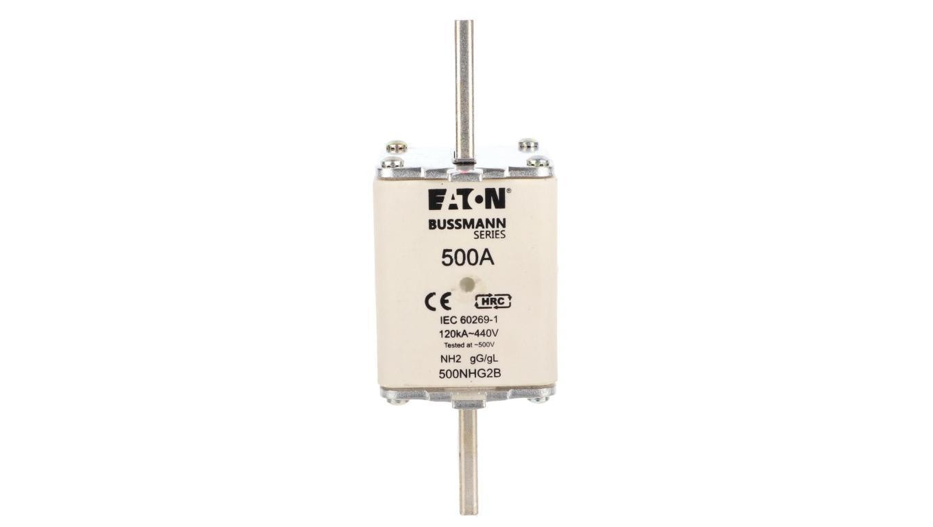 Wkładka NH2 500A 500V gL/gG podwójny wskaźnik 500NHG2B