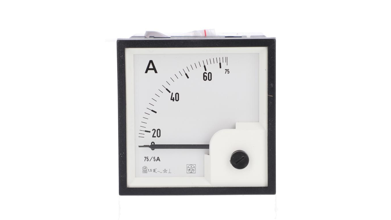 Amperomierz AC 72X72 75/5A RQ72E AN2251B750