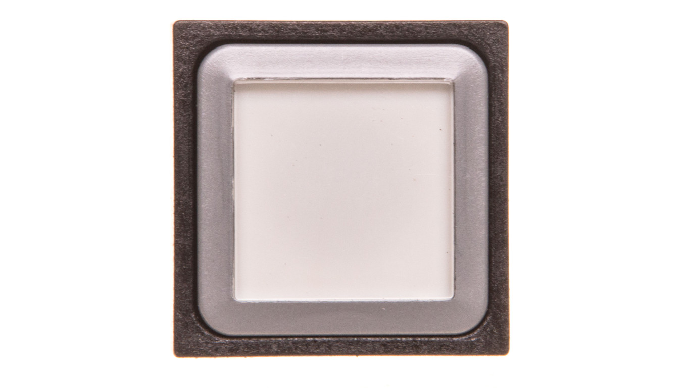 Napęd przycisku 25x25mm biały bez samopowrotu z podświetleniem Q25LTR-WS 087232