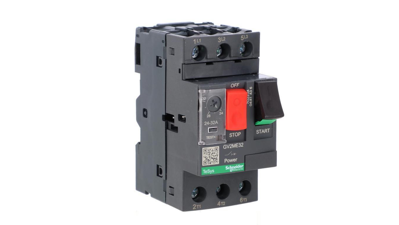 TeSys Deca Wyłącznik silnikowy 3P 15kW 24-32A GV2ME32