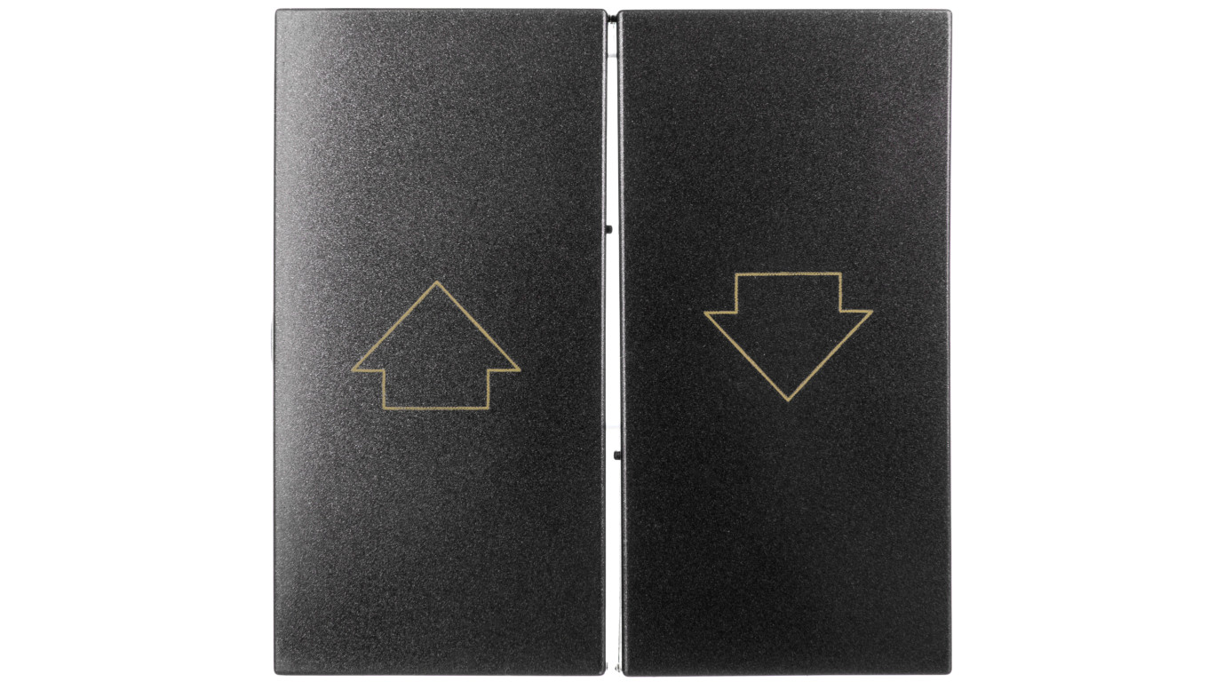 Simon 54 Klawisz do przycisku żaluzjowego SZP1M antracyt DKZP1/48