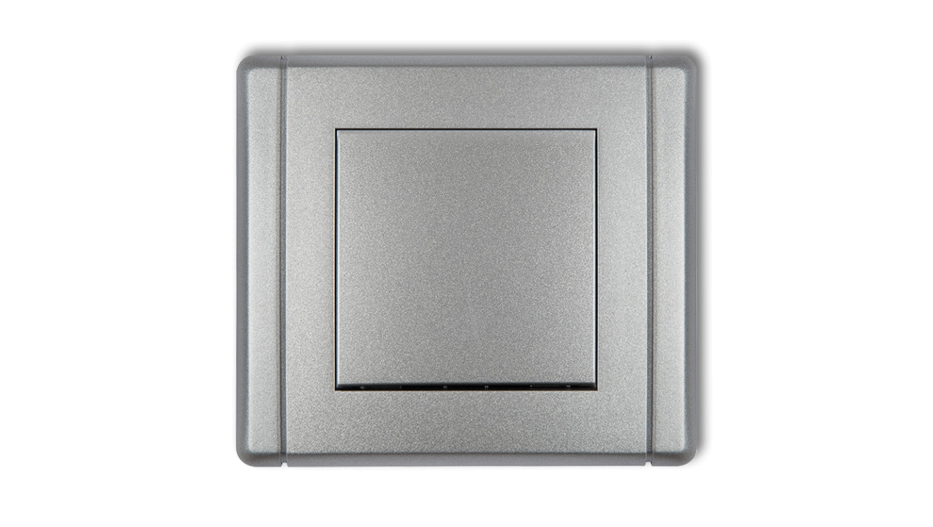 FLEXI Łącznik jednobiegunowy srebrny metalik 7FWP-1