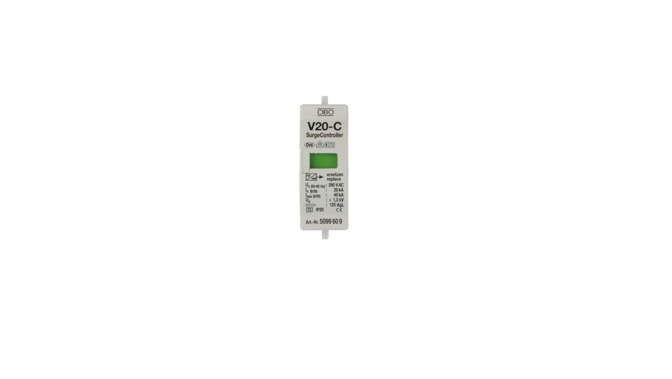 Wkładka ogranicznika przepięć Typ 2 20kA 1,3kV V20-C/0-280 5099609