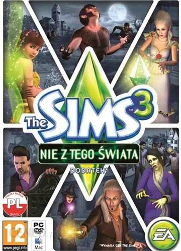 Licenta electronica joc, The Sims 3 Supernatural, poloneza/engleza