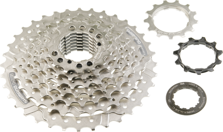 Kaseta napędu rowerowego 9-rzędowa 11-36T Altus Shimano CS-HG201-9