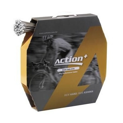 Linka hamulca rowerowego MTB nierdzewna szlifowana 1700/1.5 Ashima INOX