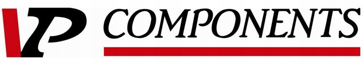 Pedały rowerowe dzięcięce platformowe czarne VP-225 black 1/2"