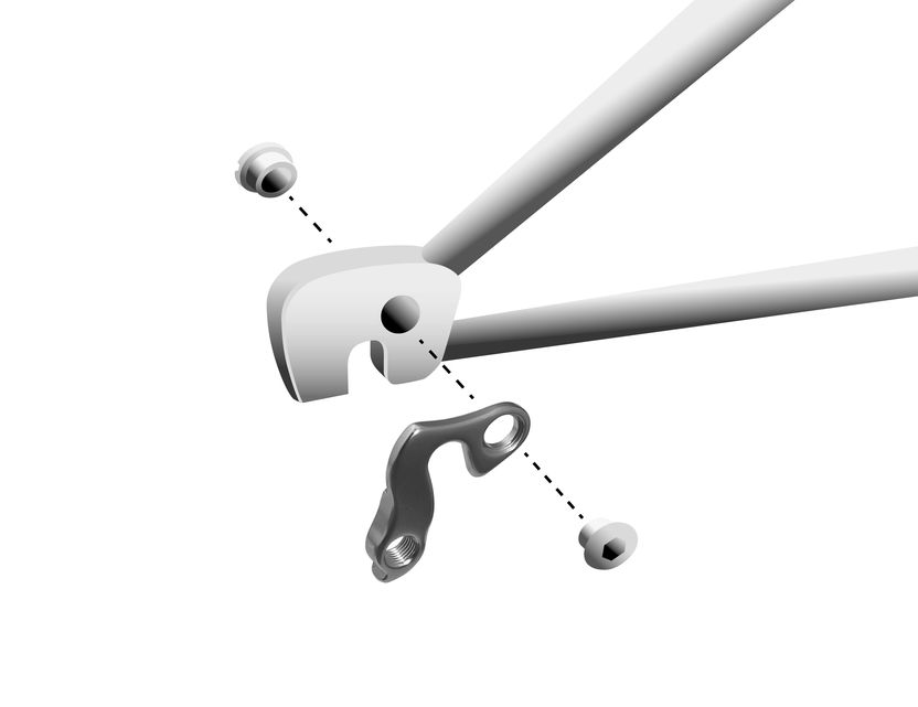 Hak przerzutki GW-5H GH-081 alu Centurion RedBull Norco Orbea Checker Pig