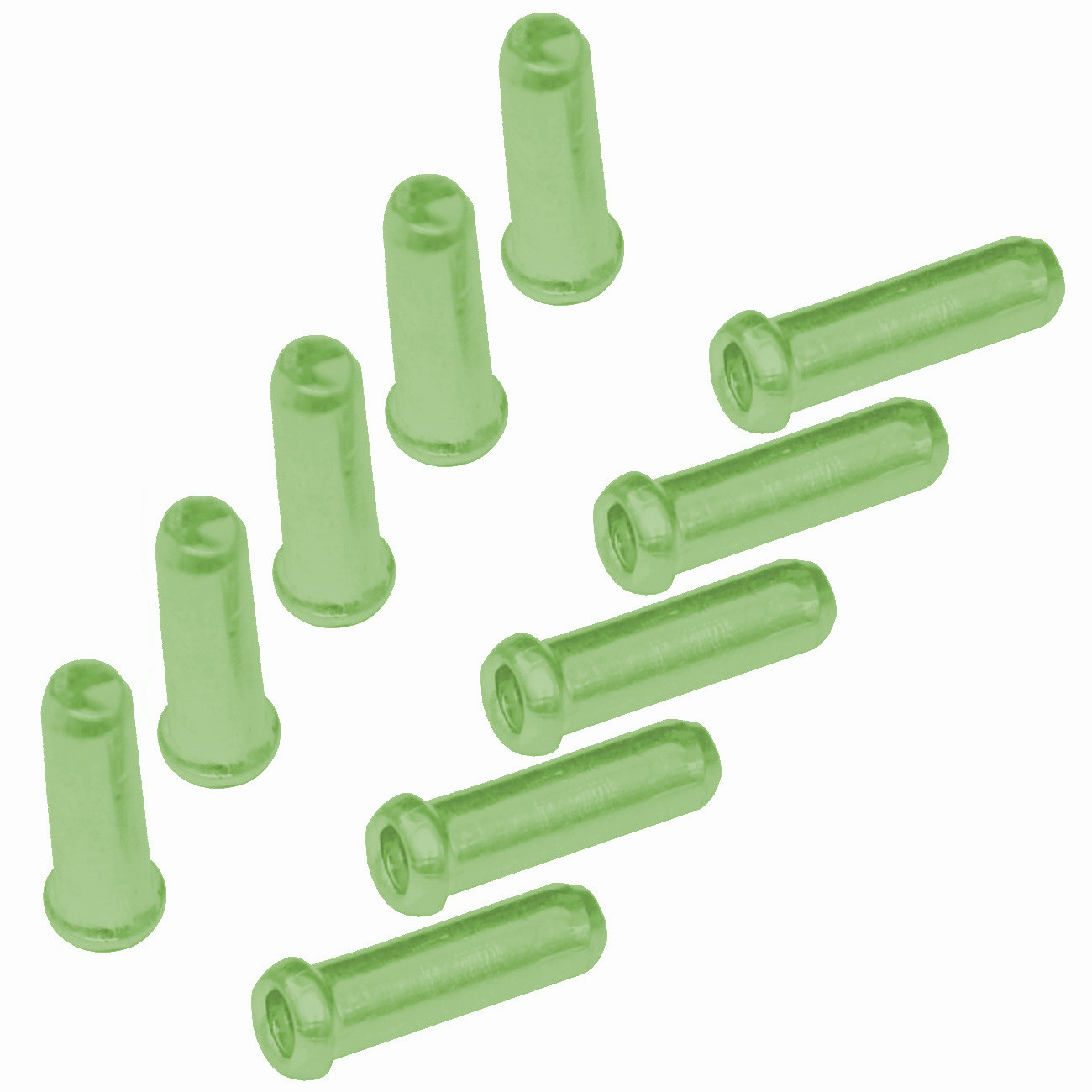 Końcówka linki zielona x10 hamulca przerzutki Alligator LY-IPA03-GR