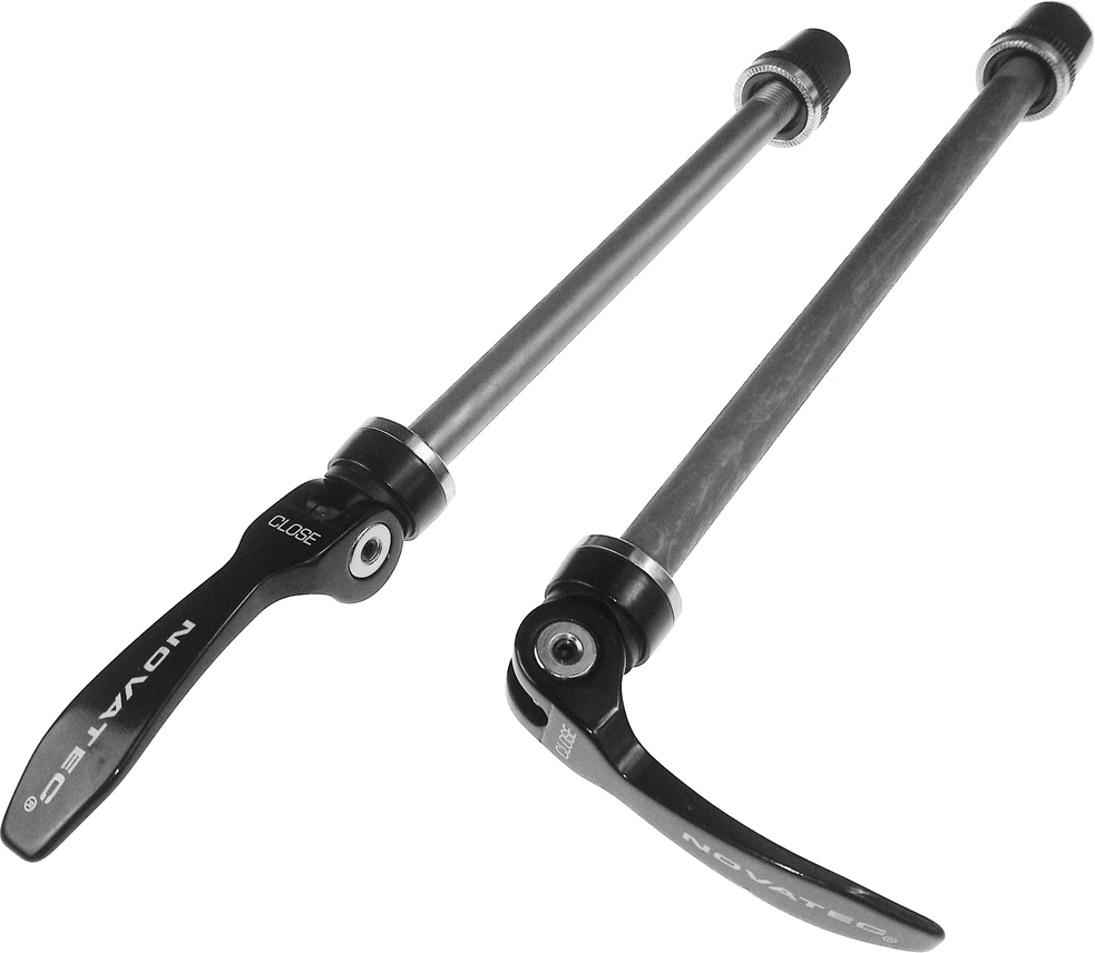 Szybkozamykacze piast komplet Novatec NT-279FQ (100) / NT-279RQ (148.5)