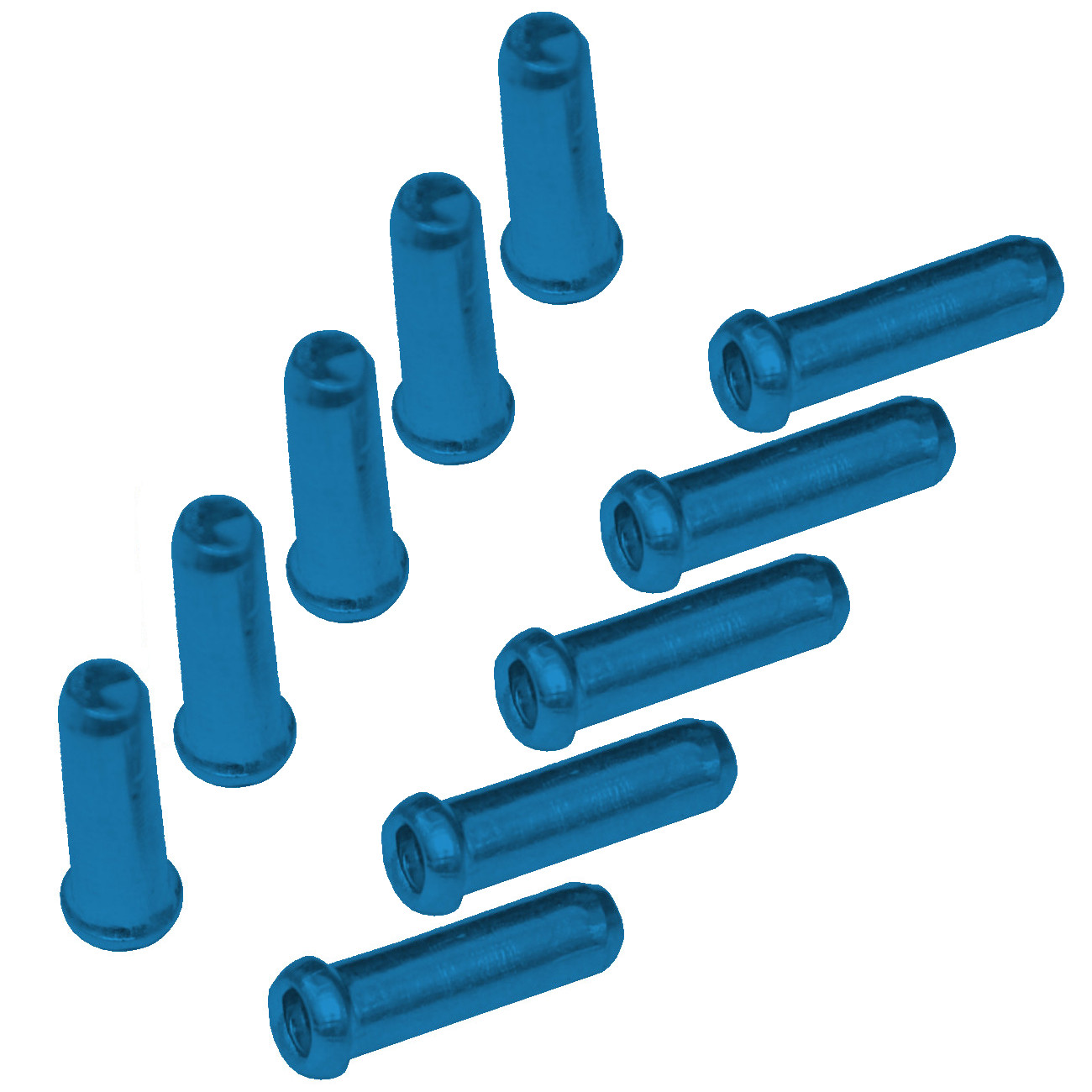 Końcówka linki niebieska x10 hamulca przerzutki Alligator LY-IPA03-BL