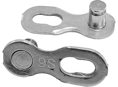 Spinka łańcucha rowerowego 9-rzędowego srebrna ogniwo Jet Easy Link 9