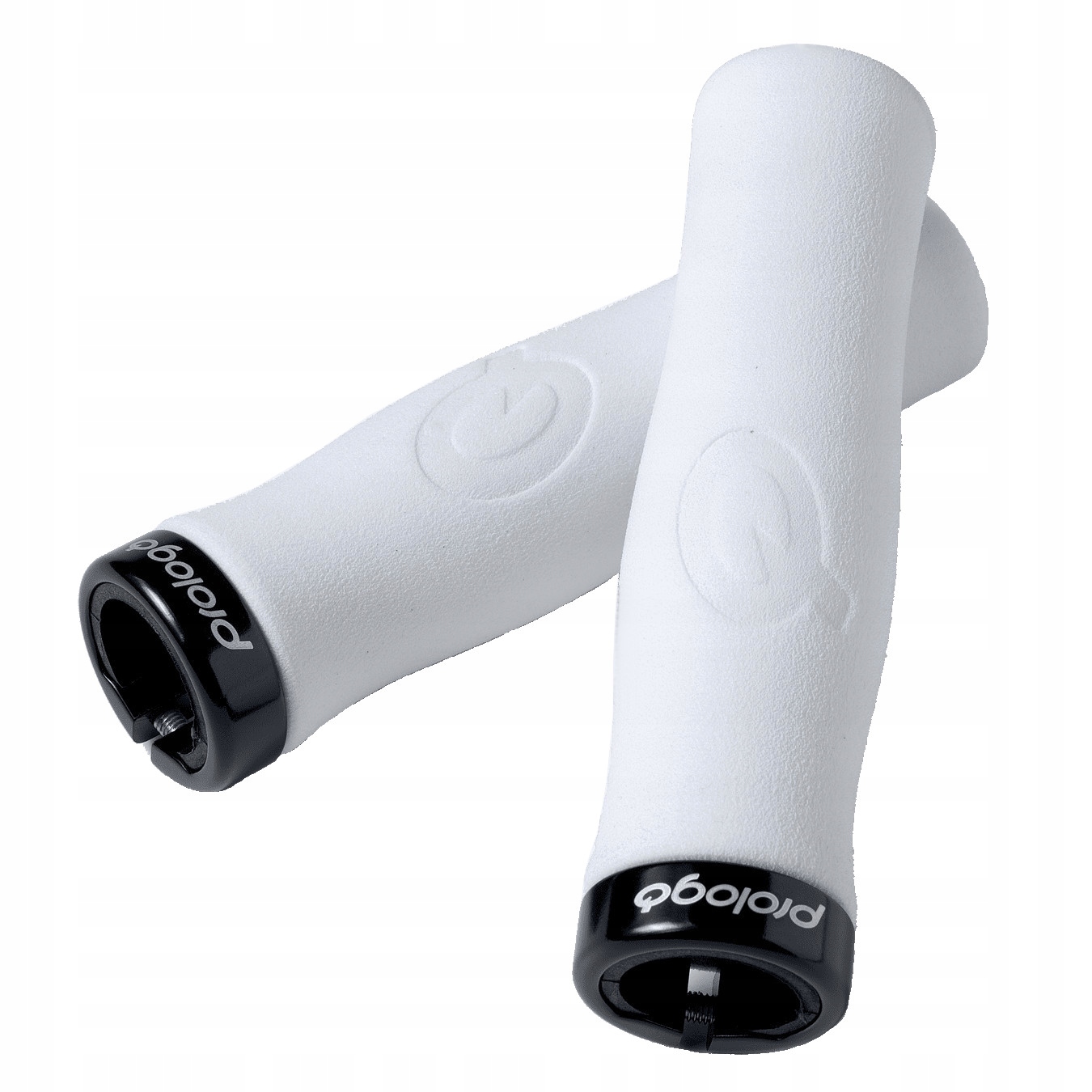 Prologo feather lock sys chwyty piankowe białe 77g