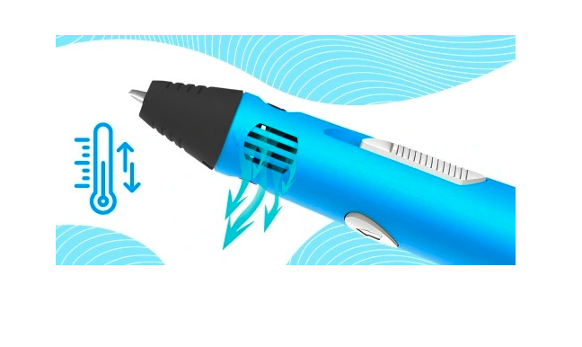 DŁUGOPIS 3D Dla Dzieci magiczna DRUKARKA 3D PEN Niebieski + WKŁAD 9M