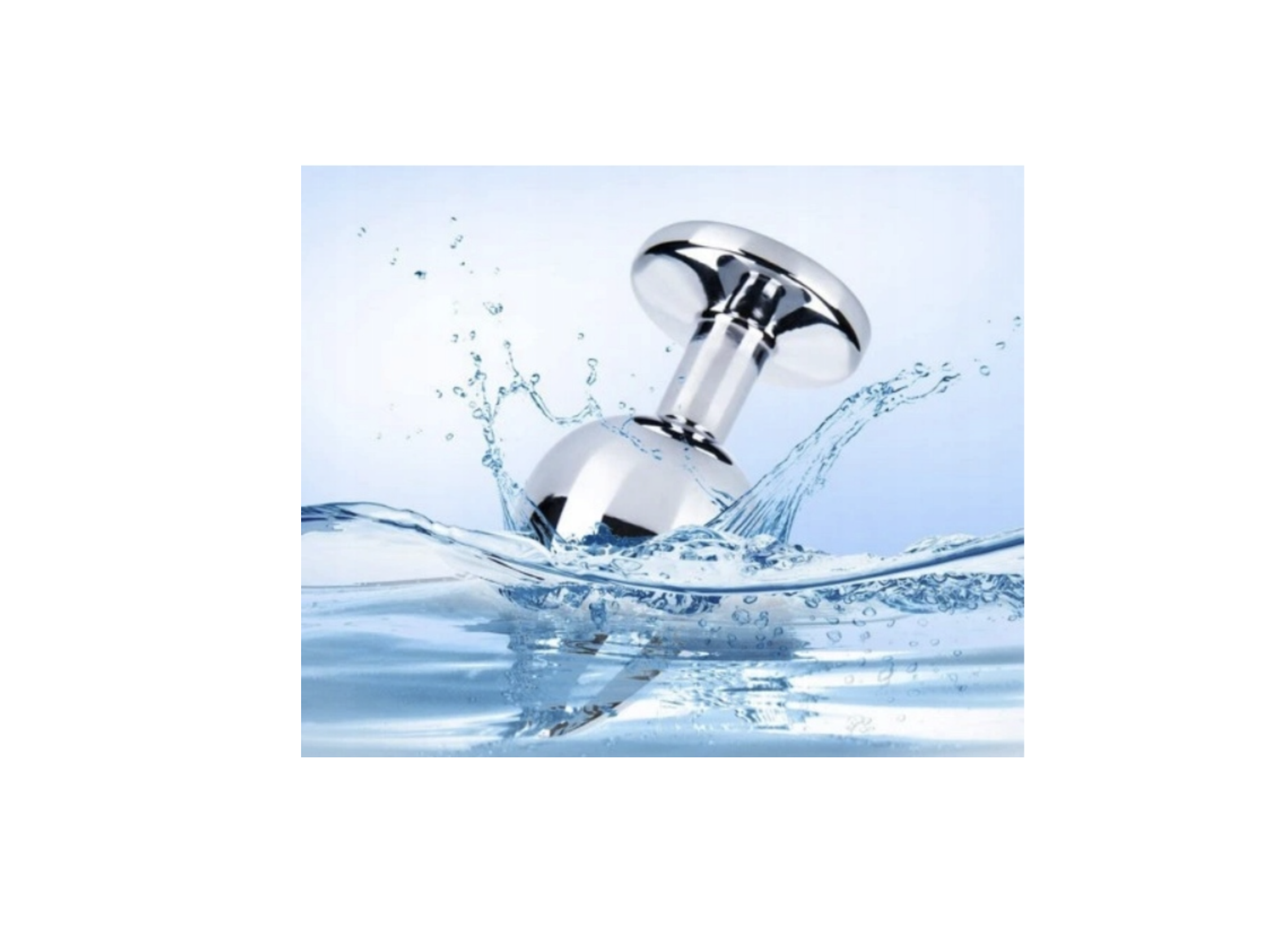 Korek Analny Stalowy Zestaw Korków Analnych S M L Anal Plug Gadżety 3 SZT