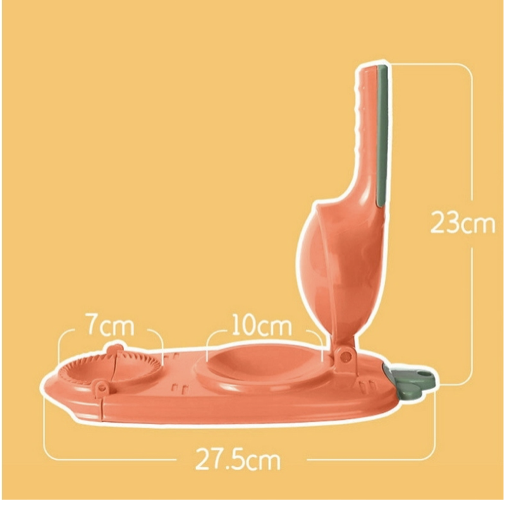 Forma, Maszynka do Lepienia Pierogów 2w1 - Żółta