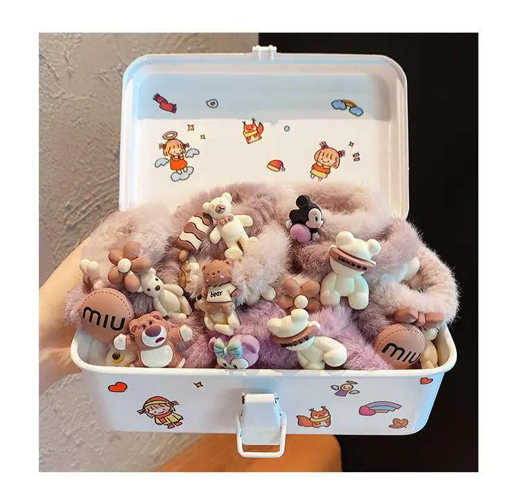 Zestaw wsuwek, spinek 5 sztuk dla Dziewczynki typ III