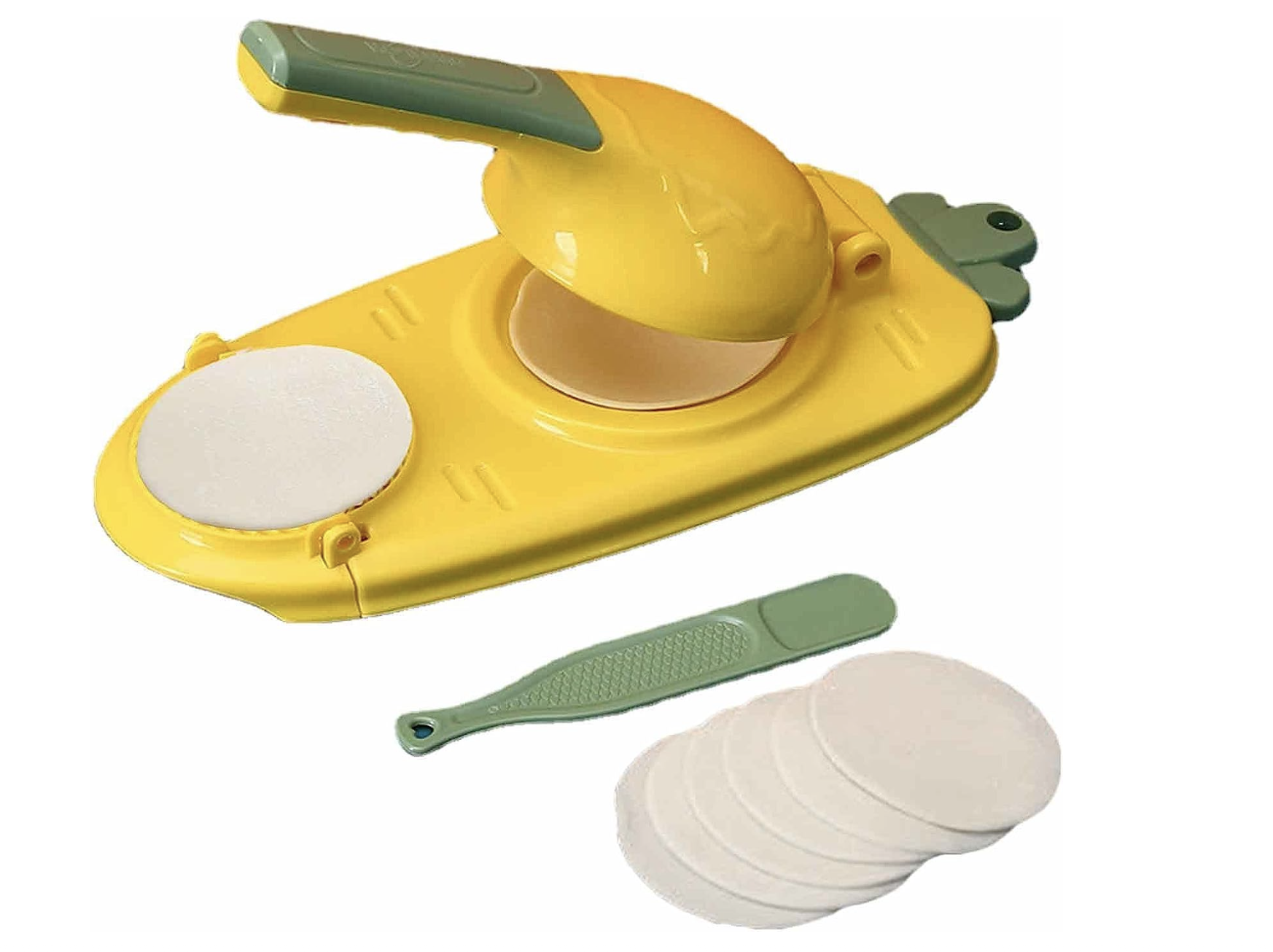 Forma, Maszynka do Lepienia Pierogów 2w1 - Żółta