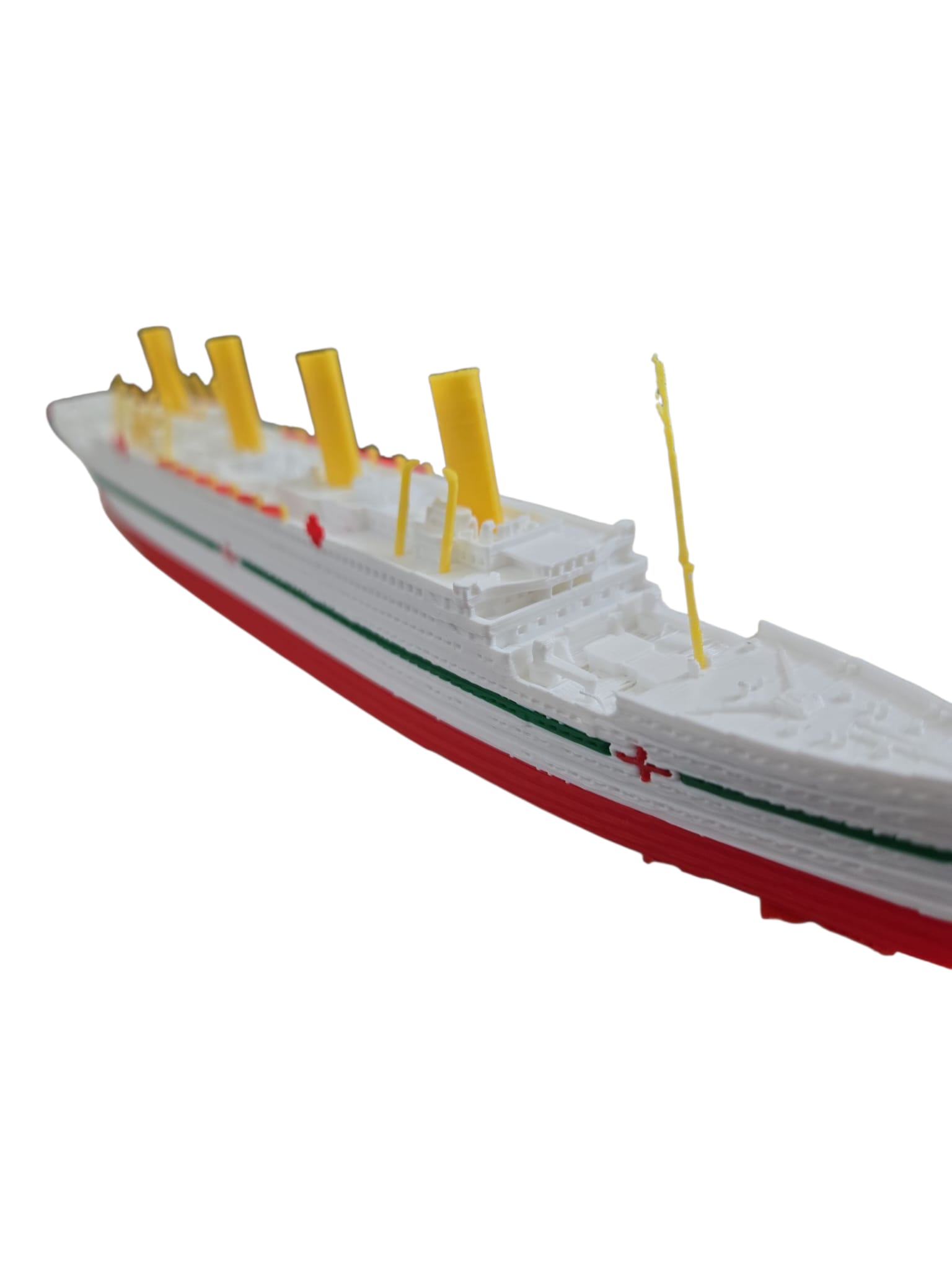 HMHS Britannic - Model druk 3D - 23 cm (Skala 1:1000)