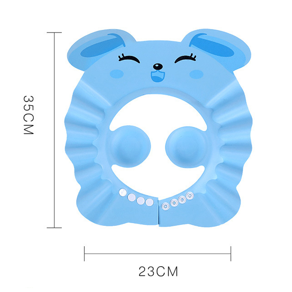 Daszek / Rondo Kąpielowe do Mycia Głowy Dzieci - Odcienie Żółtego
