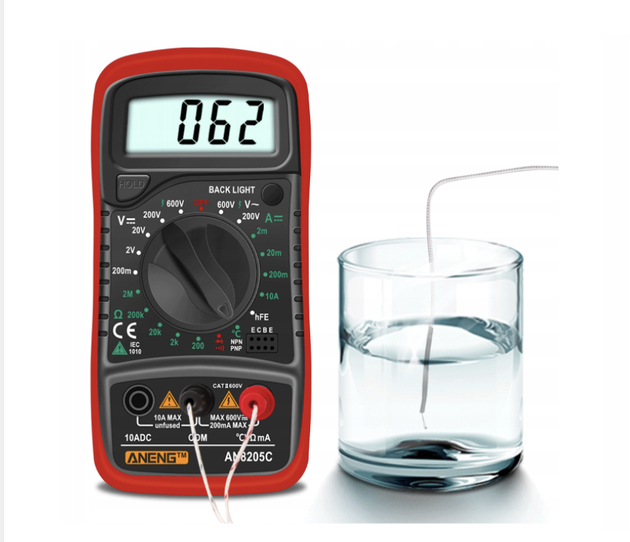 Miernik Prądu Multimetr, Cyfrowy ANENG AN8250C